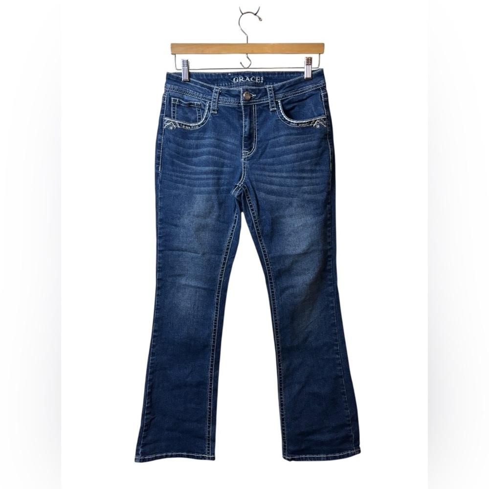 GRACE IN LA | denim blue jeans 9 29